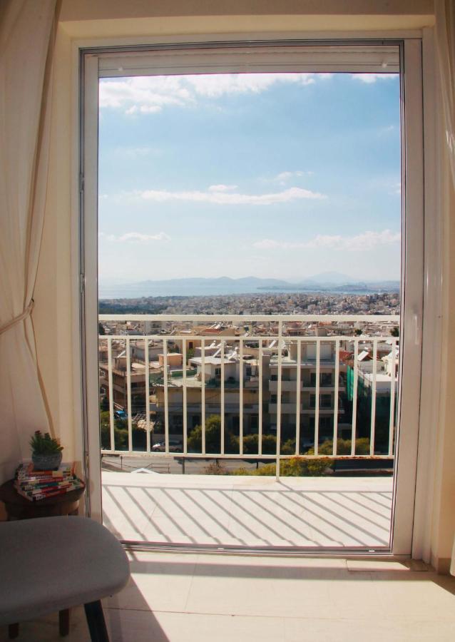 Penthouse With Sea View Apartment Athens Exterior photo